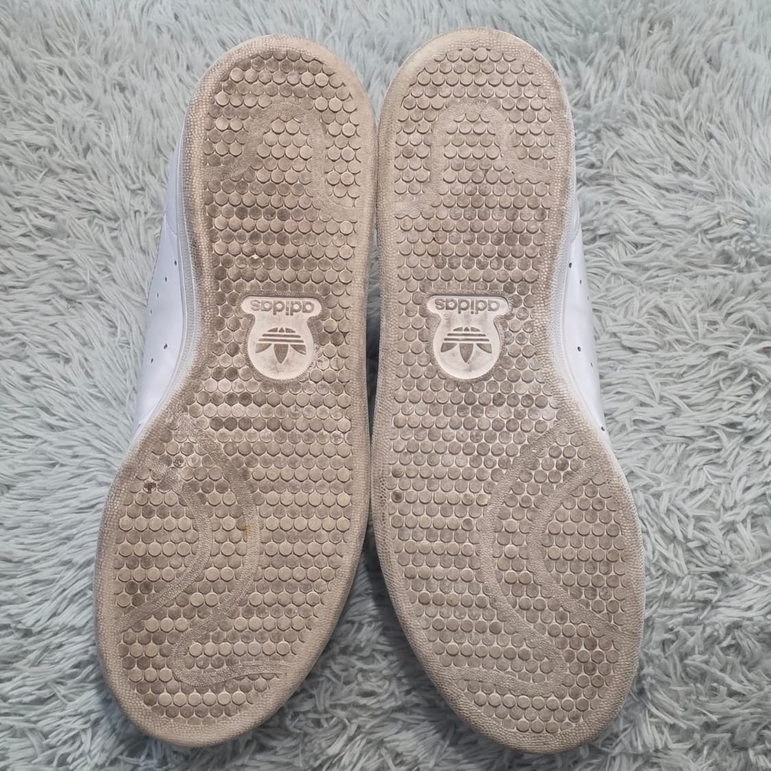 2q-2:아디다스 스탠스미스 오리지널 화이트 그린 (250)상태굿 상품이미지9