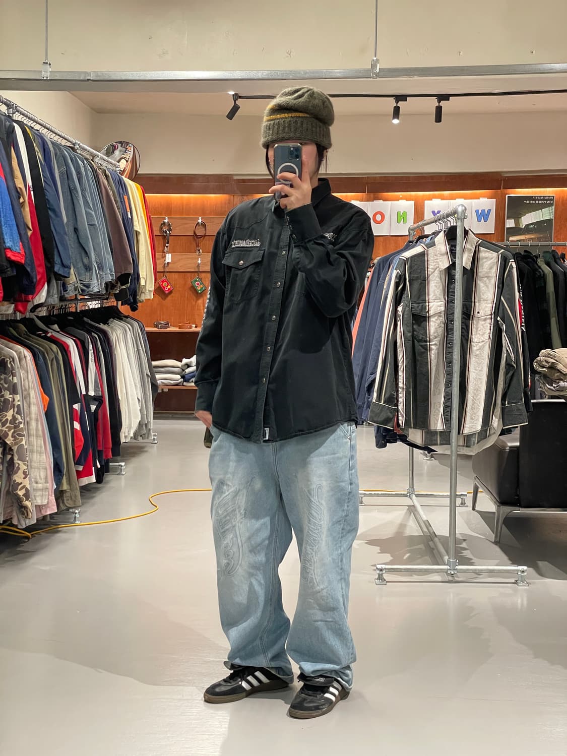 Wrangler x Jack daniel’s western shirt  상품이미지1