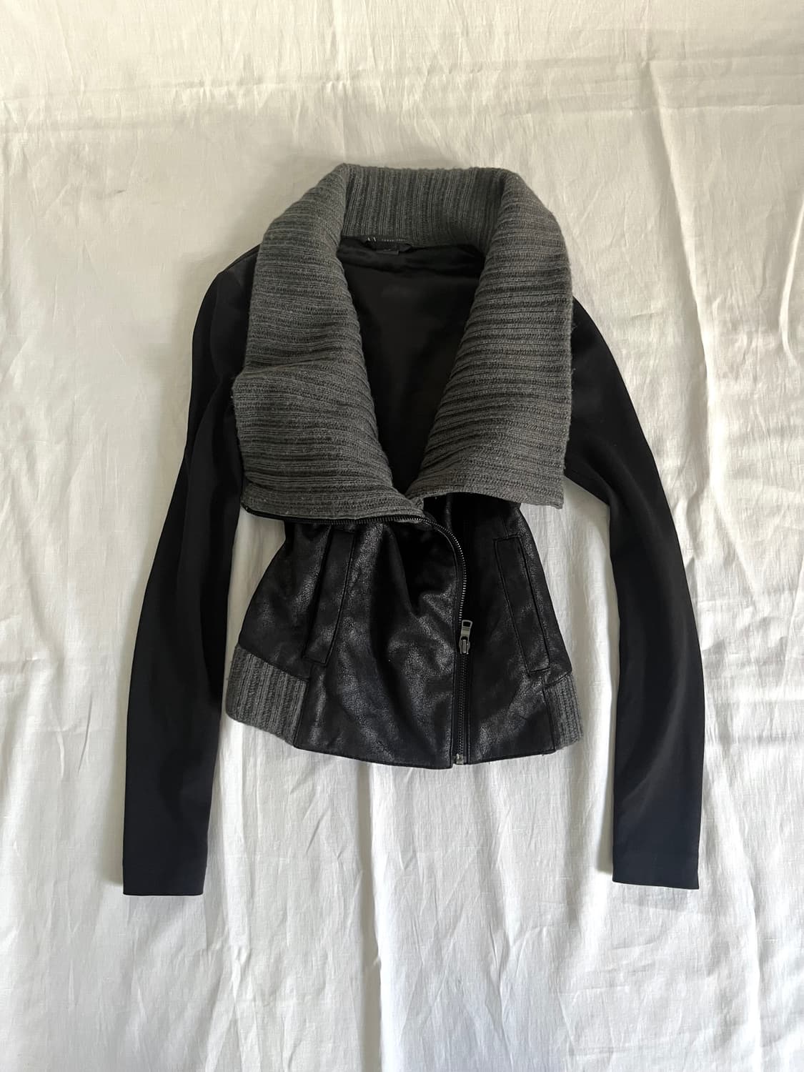 A/X 드레이프 하이넥 집업 상품이미지7