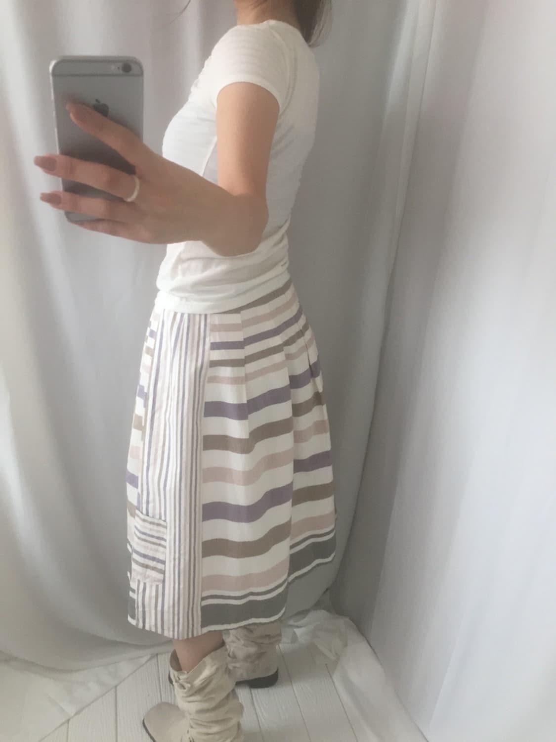 653. vintage striped pocket SK 상품이미지4