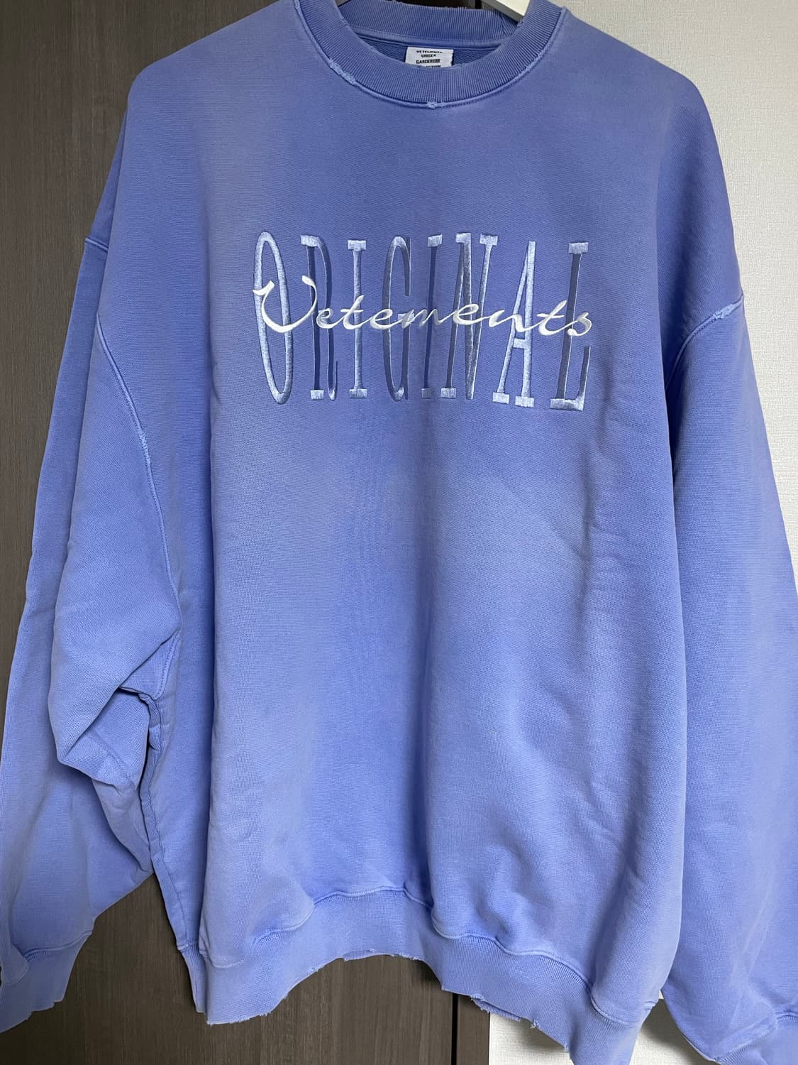 베트멍 남성 맨투맨 라일락 상품이미지1