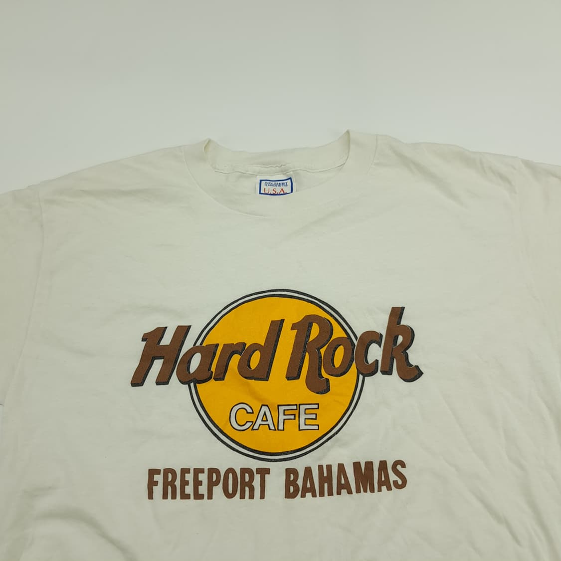 Co781 XL 하드락 카페 90s USA BAHAMAS 반팔 티셔츠 상품이미지2