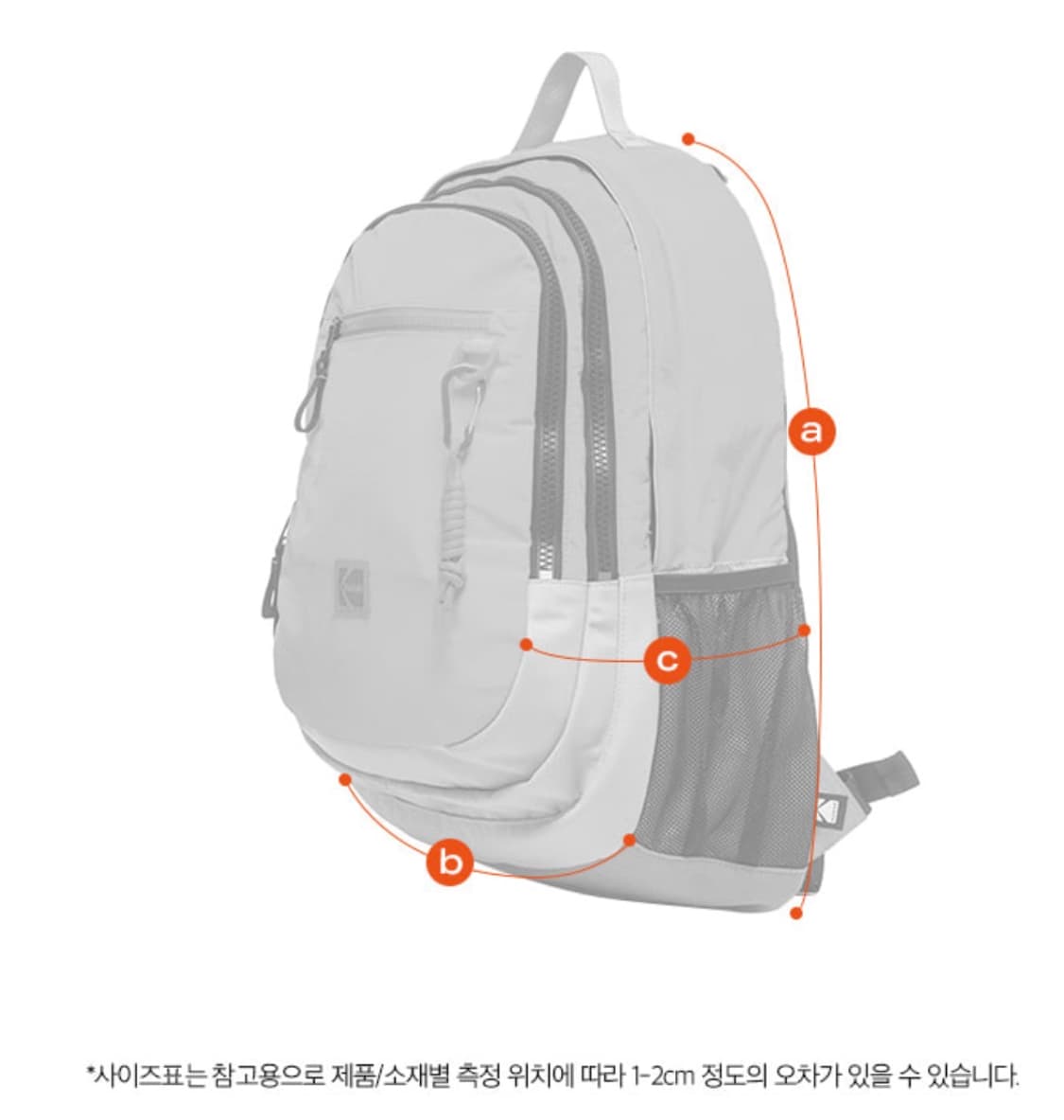 코닥 경량 백팩 택미제거 새상품 (실사ㅇ) 상품이미지7