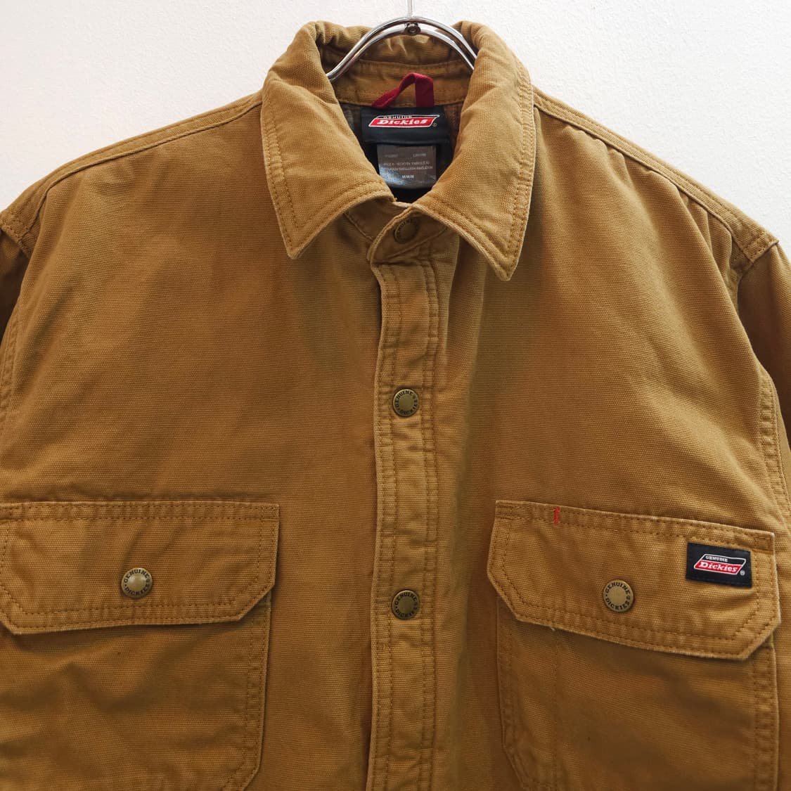 디키즈 Genuine 덕캔버스 플란넬 체크 안감 남성 셔츠자켓 상품이미지2