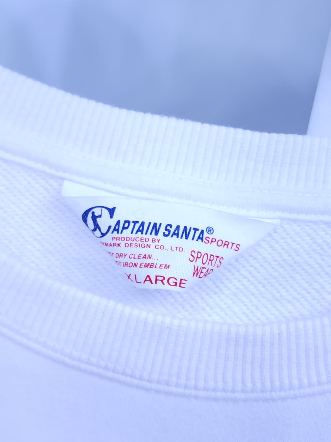 캡틴산타 XL 화이트 맨투맨  상품이미지6