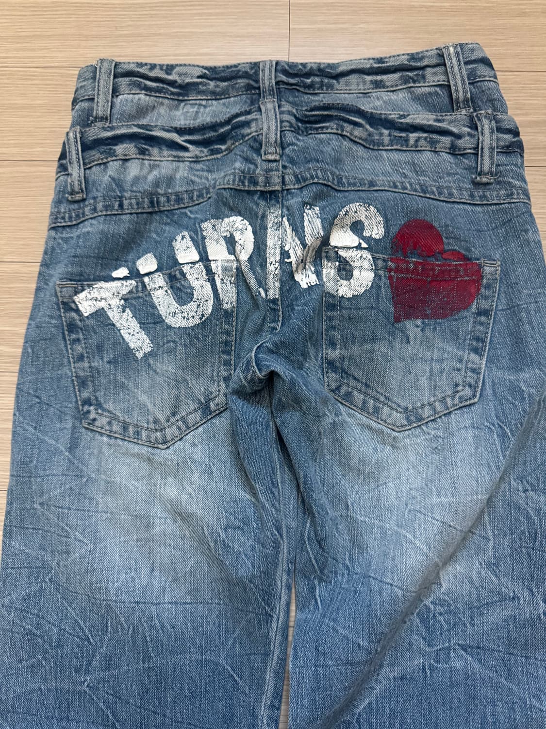 “COLZA” Gyaru st denim pants 상품이미지2
