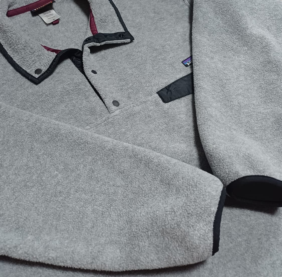 🇺🇸 [L-XL] 파타고니아 신칠라 스냅티 그레이 / 와인 상품이미지8