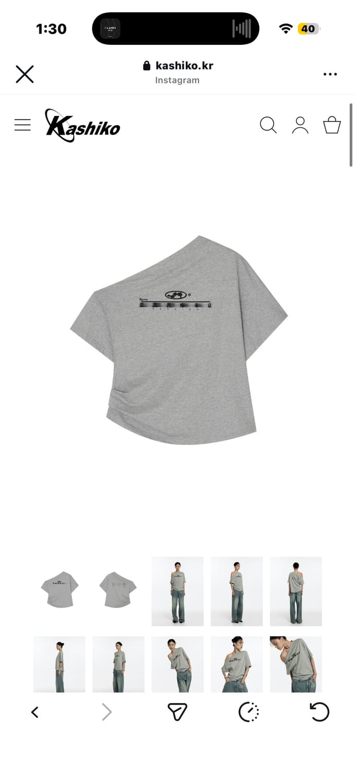 카시코 반팔 상품이미지1