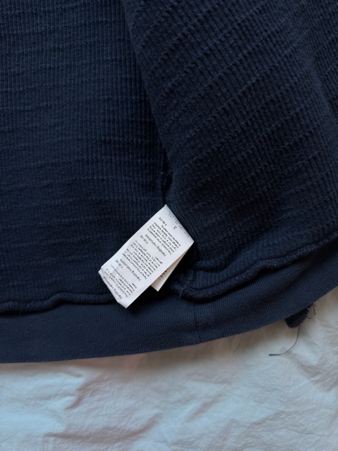 아프레쎄 빈티지 후드집업 네이비 상품이미지9