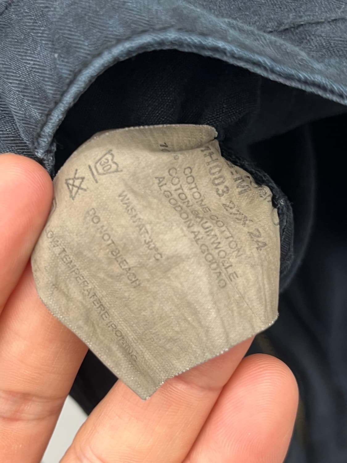 M) CALVIN KLEIN JEANS  WESTERN JACKET 상품이미지5