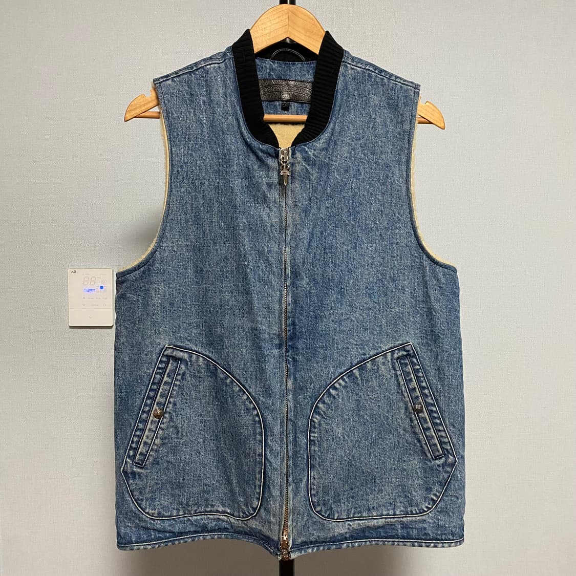 [M] 크롬하츠 호머 데님 베스트 조끼 상품이미지1