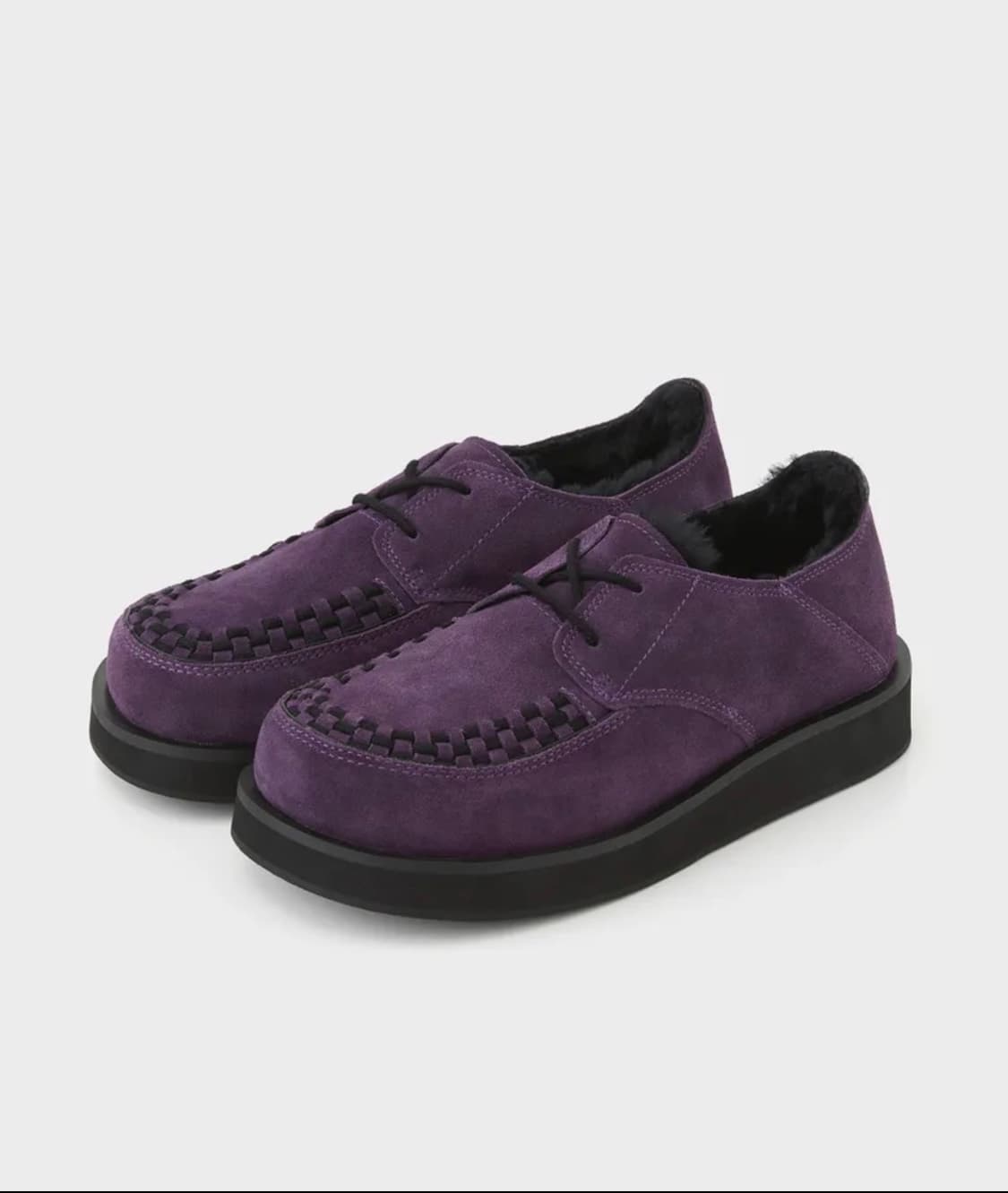보위 윈터 슈즈 R24U001 (퍼플 스웨이드) 상품이미지1