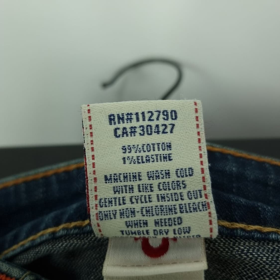 [트루릴리전] 조이 Y2K 부츠컷 플레어 데님 팬츠 M18757 상품이미지8