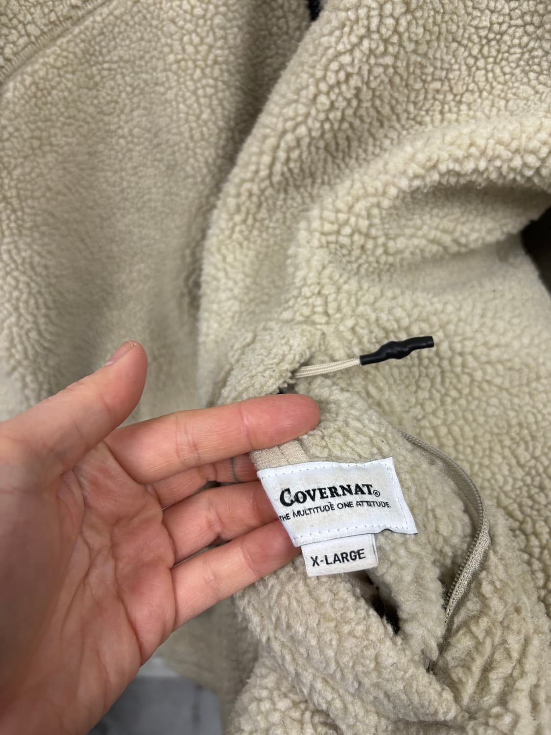 커버낫 리버시블 양털 플리스자켓 상품이미지4