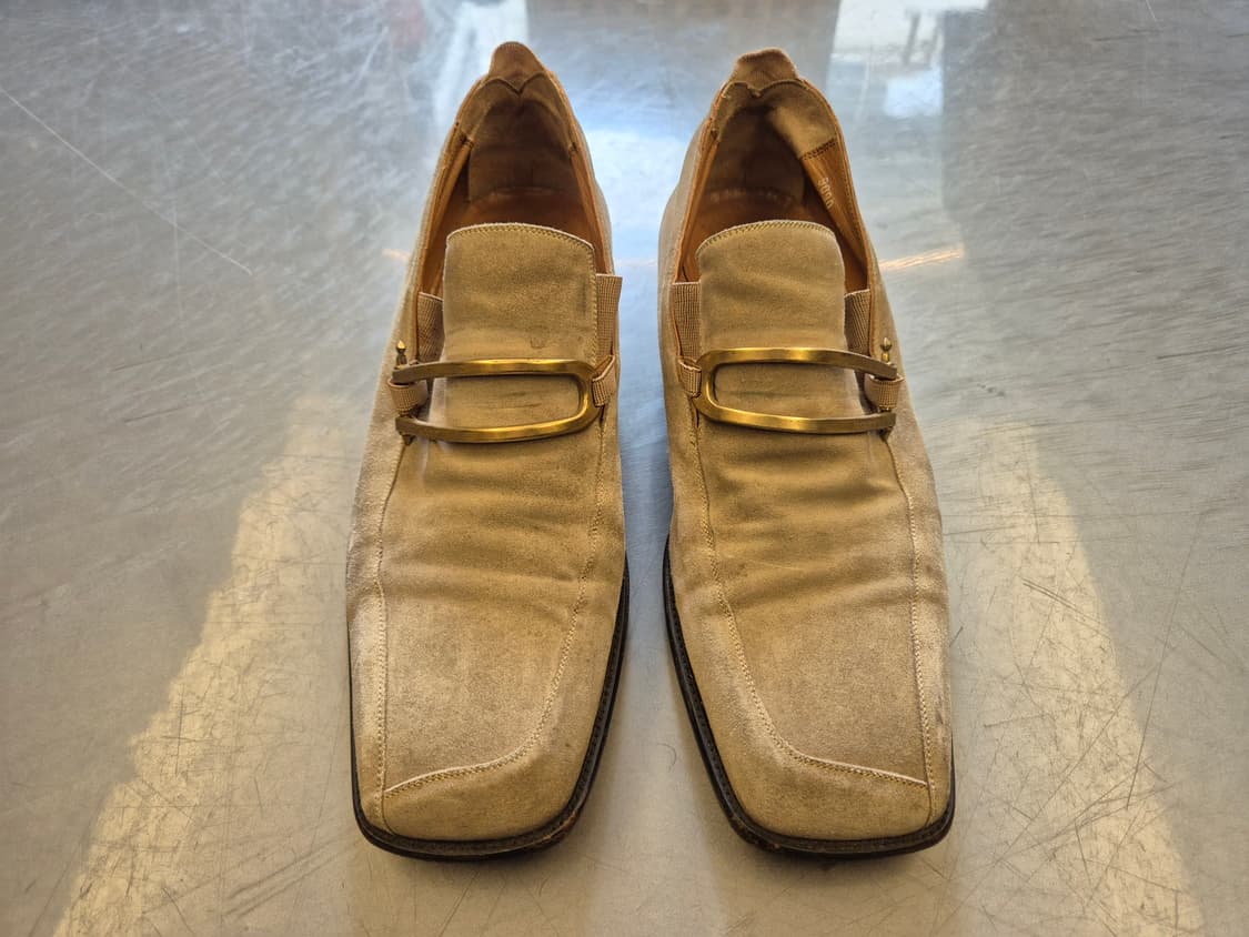 체사레 파지오티 스퀘어토 스웨이드 슈즈 상품이미지2