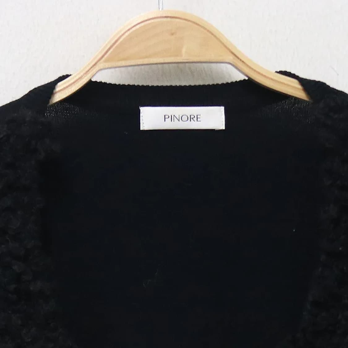 PINORE 부클 울 혼방 베스트 63052 상품이미지5