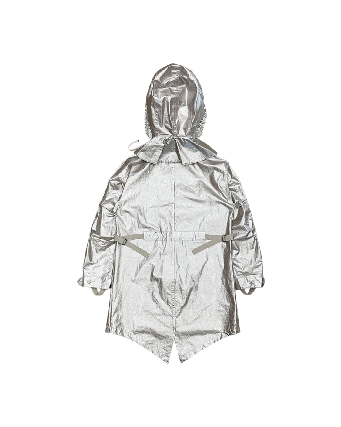 헬무트 랭 17SS 메탈릭 파카 & 하프 팬츠 셋업 상품이미지5