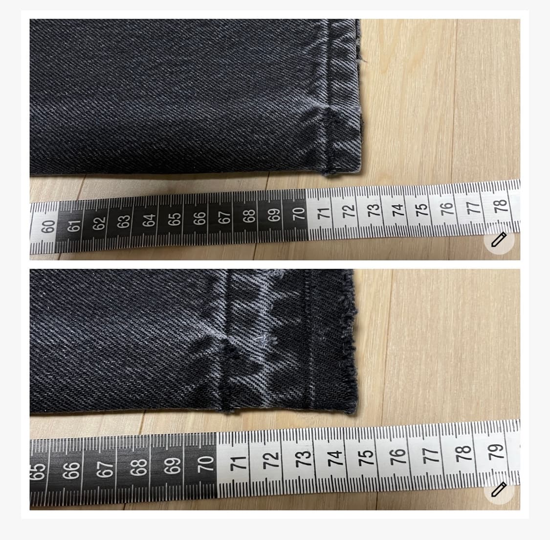 00s 빈티지 리바이스 501 블랙 팝니다 상품이미지8