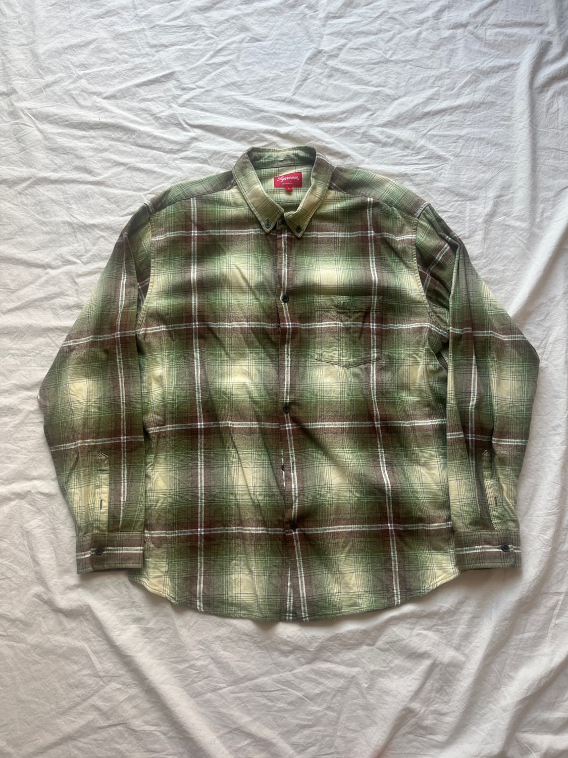 23ss 슈프림 쉐도우 플란넬 셔츠 상품이미지1