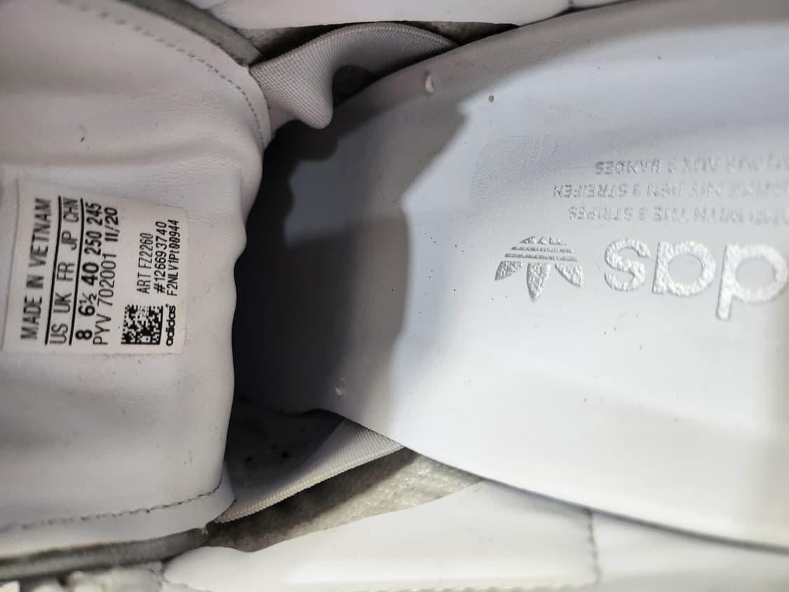 499) 아디다스 슈퍼스타 뮬 화이트 메탈릭실버 상품이미지6