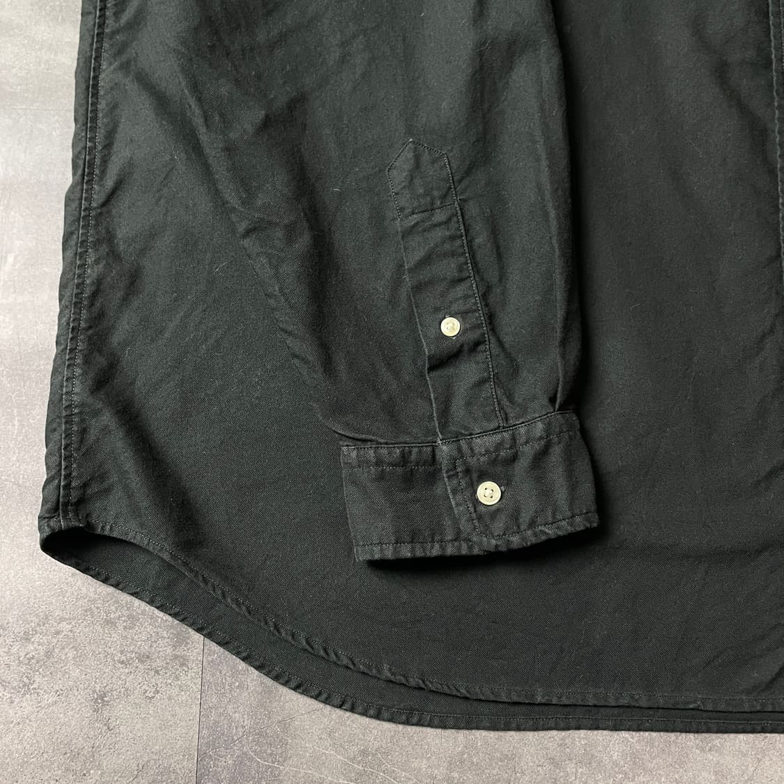 RALPH LAUREN 랄프로렌 빈티지 블랙 코튼셔츠 상품이미지4
