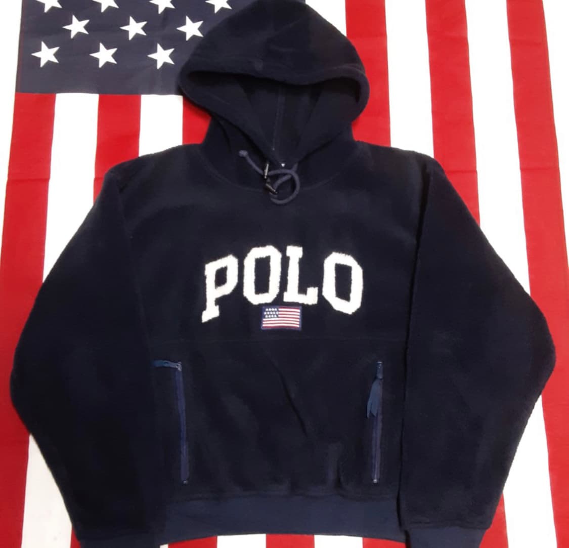 폴로 랄프로렌 후리스 후드 아노락 상품이미지1