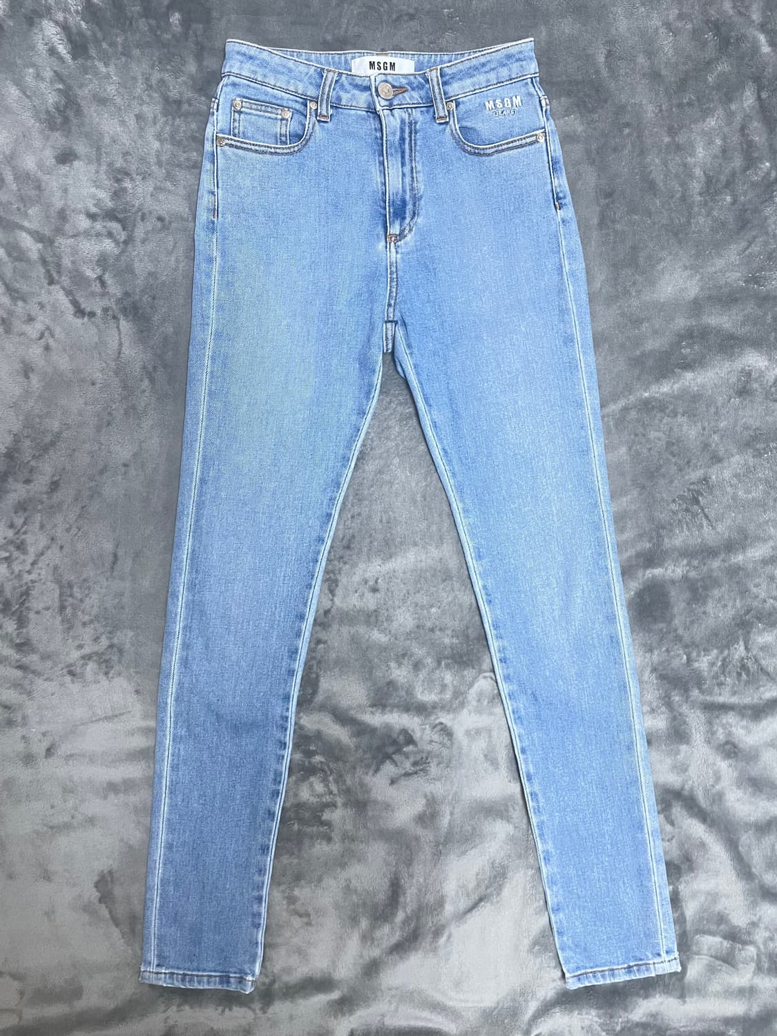 [무료배송] MSGM 연청 슬림핏 데님 상품이미지1