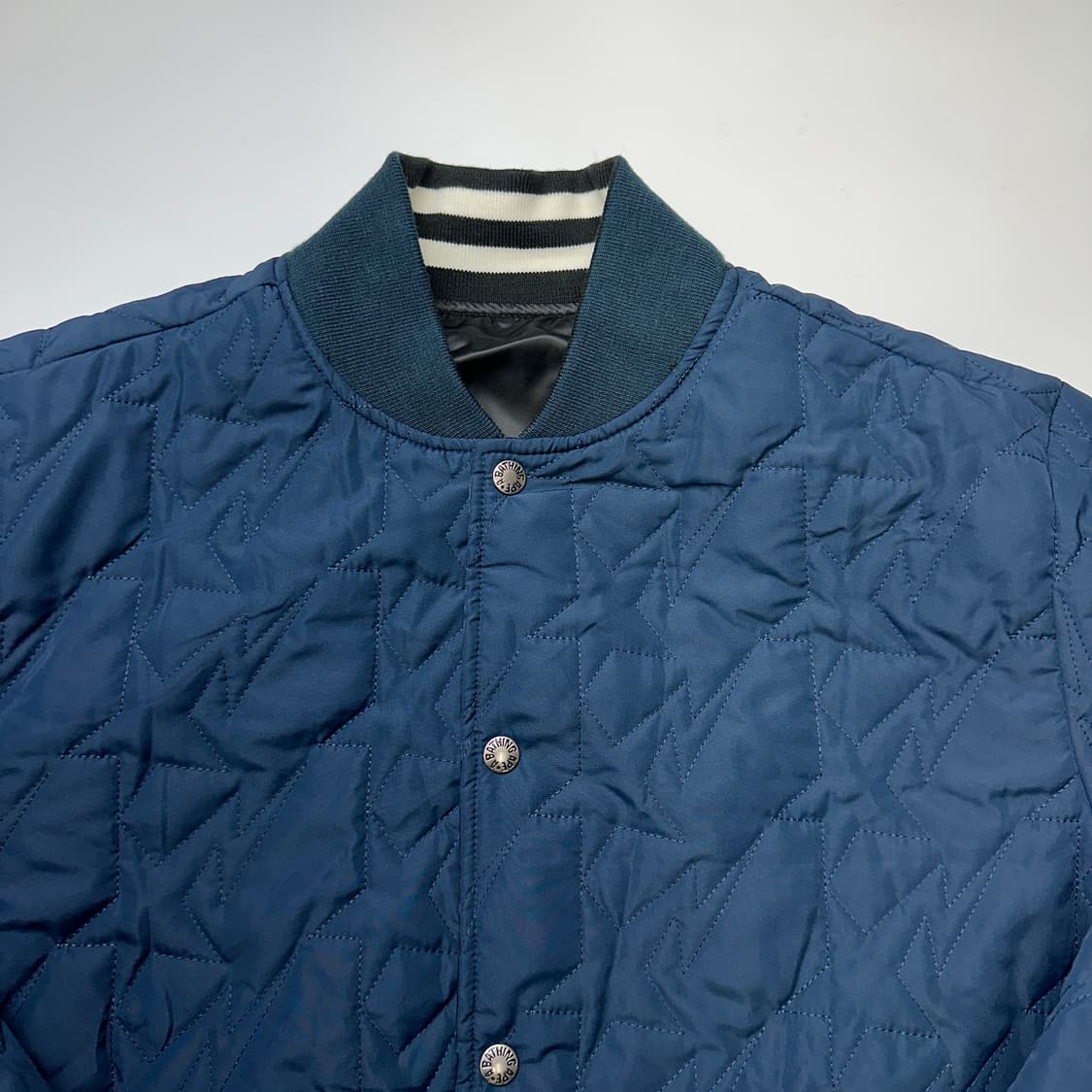 BAPE 22SS 베이프 리버시블 바시티 자켓 상품이미지7