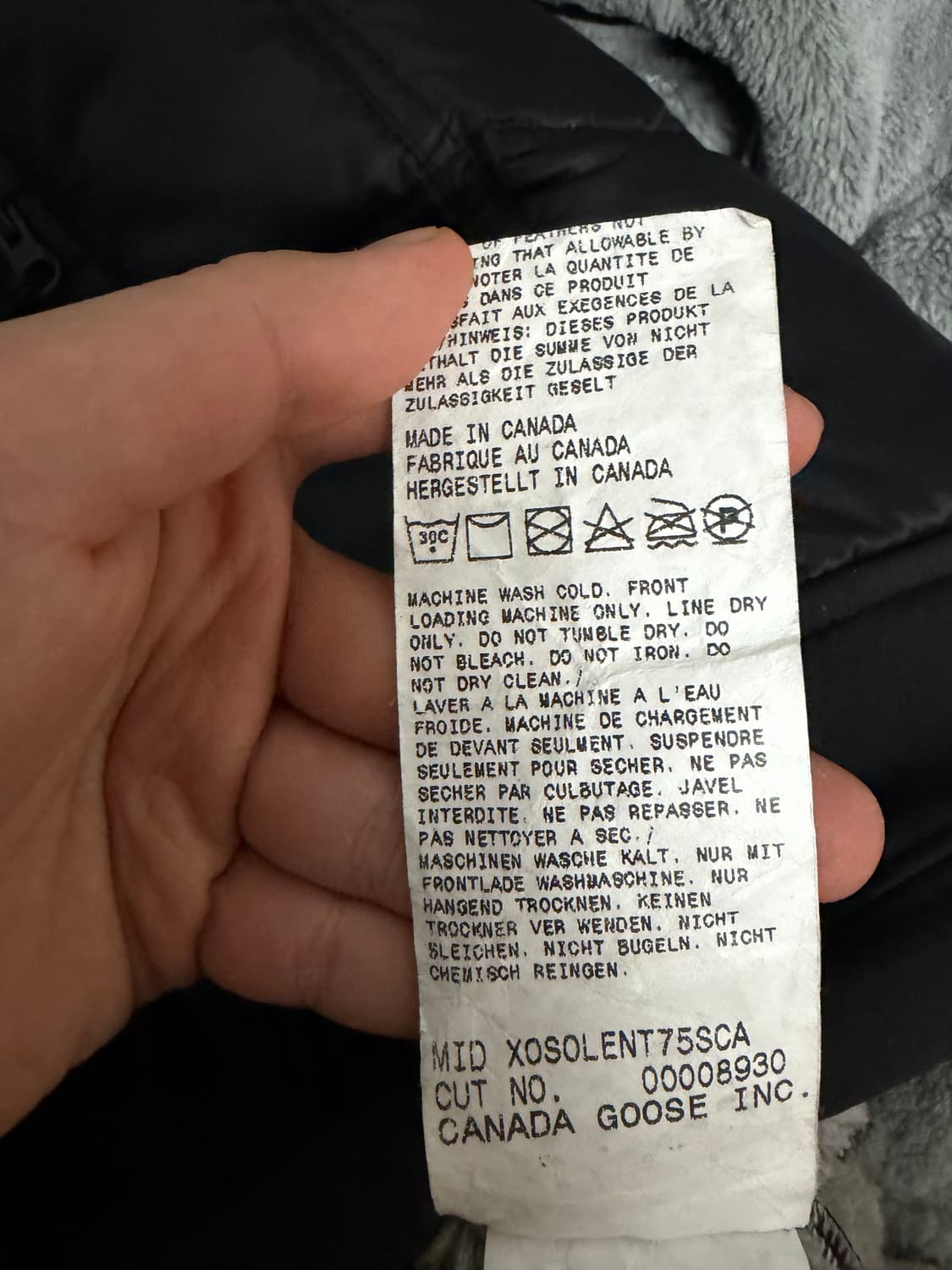 [정품/백화점판] 캐나다구스 하이브릿지 라이트 후드 남여공용 상품이미지6