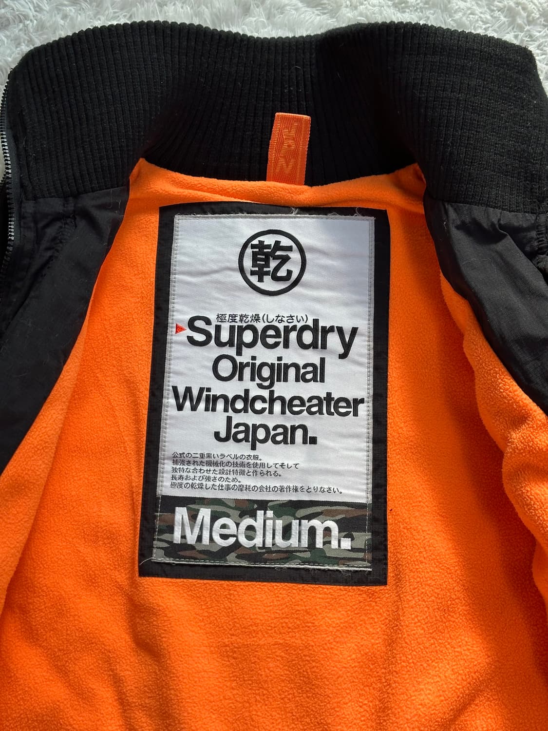 슈퍼드라이 윈드치터 퀼팅 자켓 M 상품이미지2