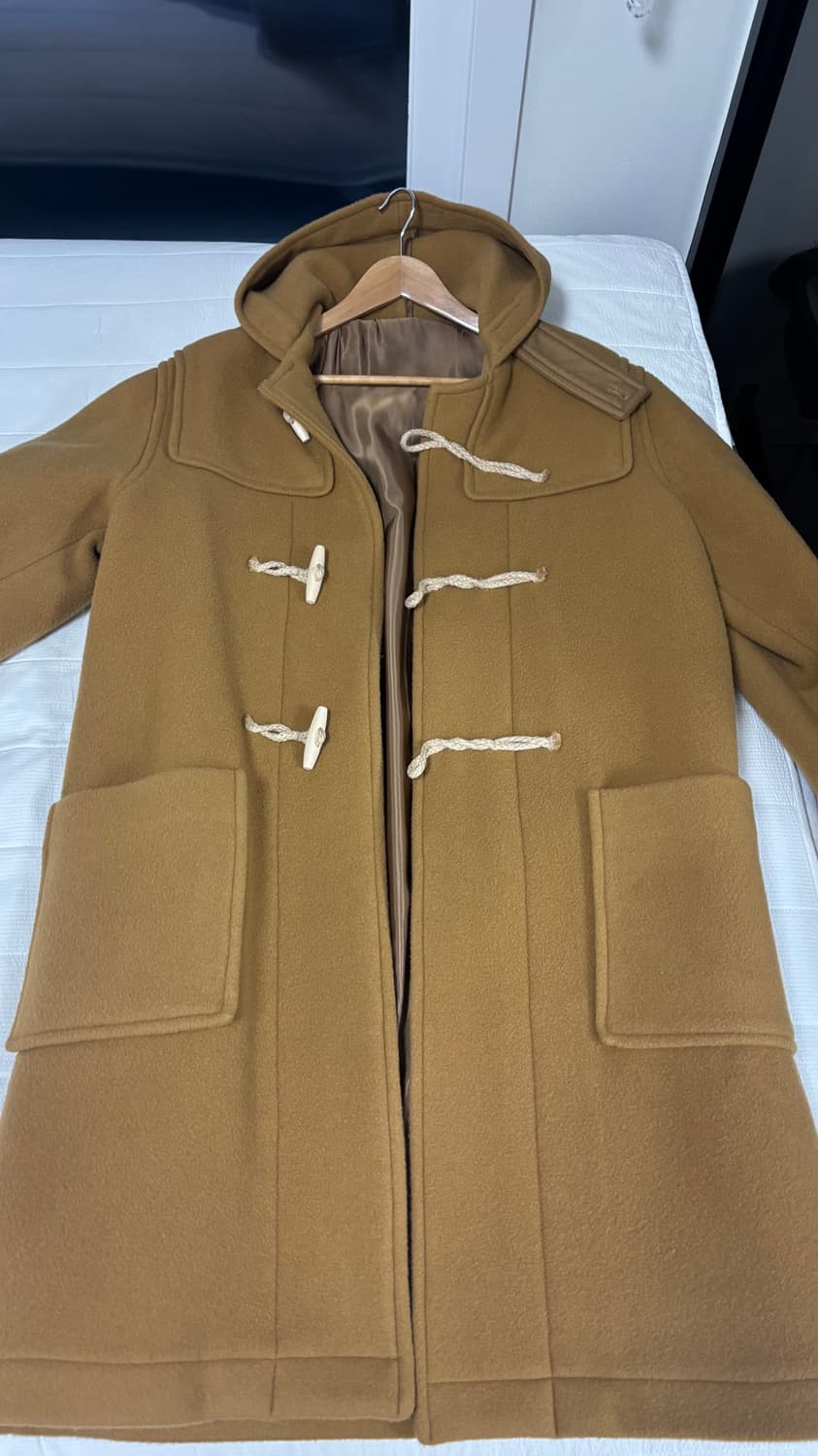 부기홀리데이 더플 코트 카멜 XL 상품이미지3