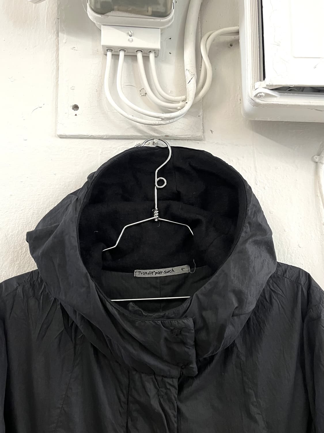 트랜짓 크링클 패딩 롱코트 상품이미지2