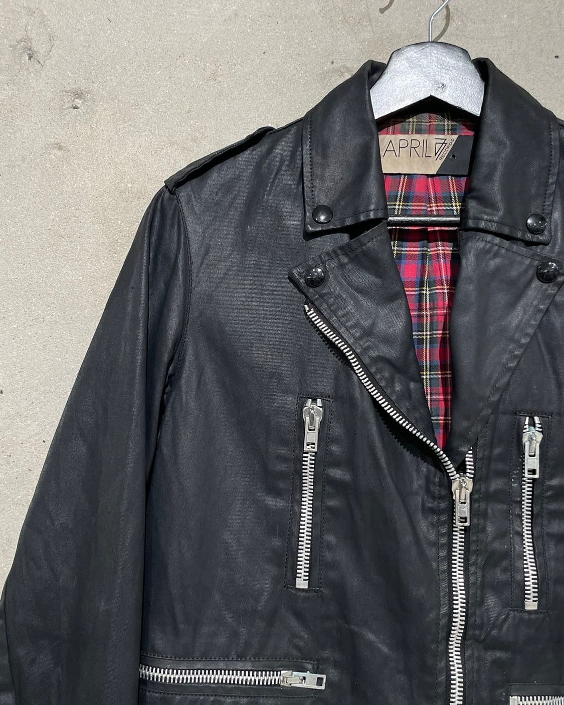april77 블랙 케네디 유틸리티 라이더 자켓 상품이미지2