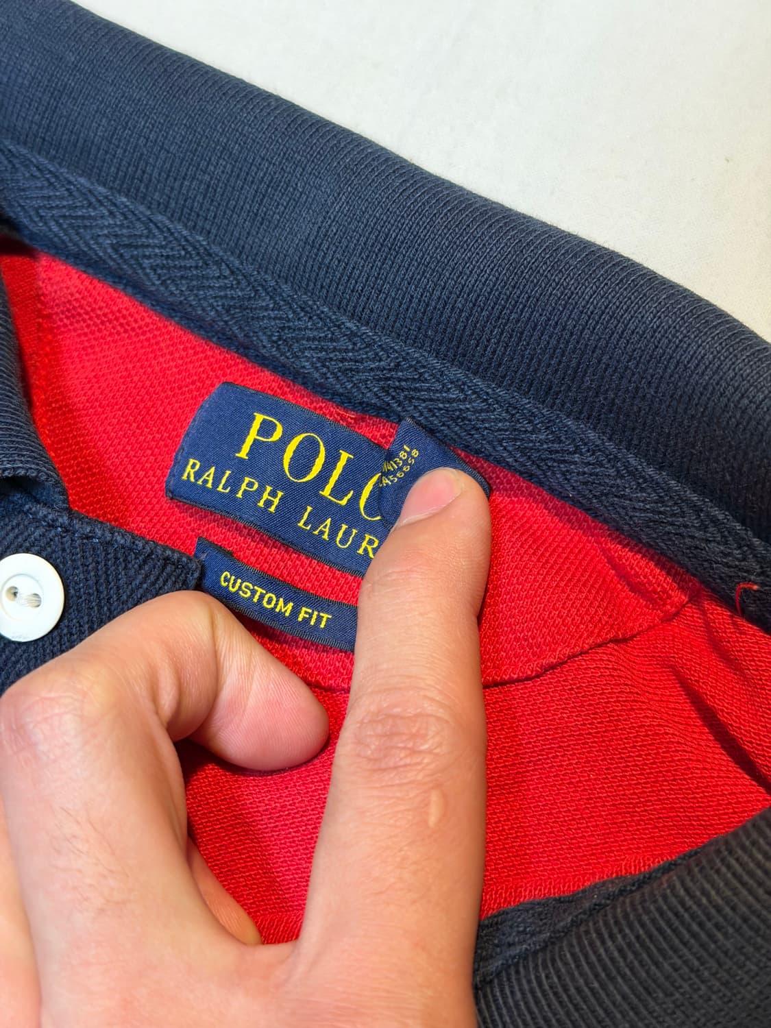 폴로 랄프로렌 빅포니 치프키프 롱슬리브 럭비티 레드 상품이미지4