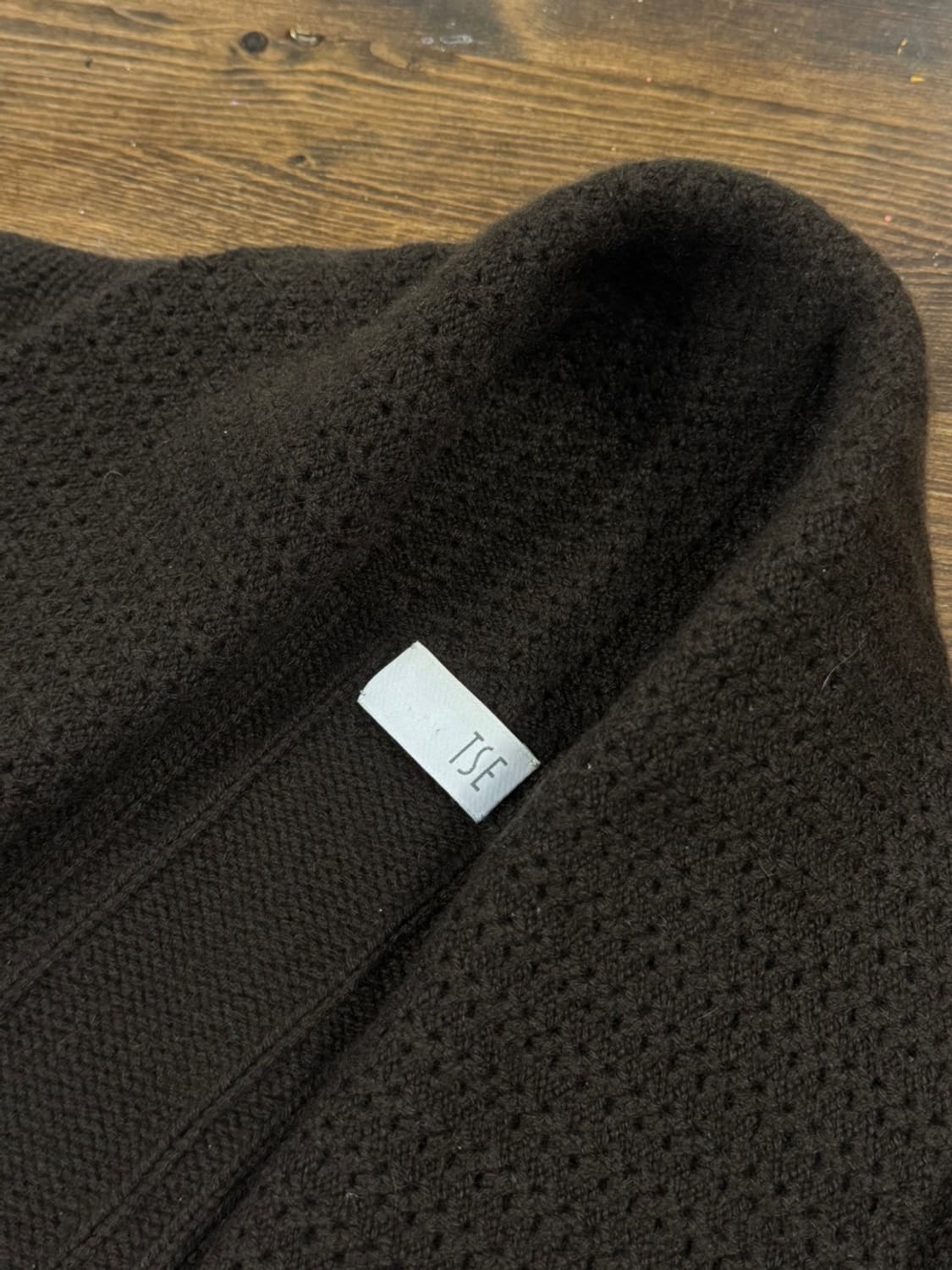 TSE 체 숄칼라 가디건 55 상품이미지8