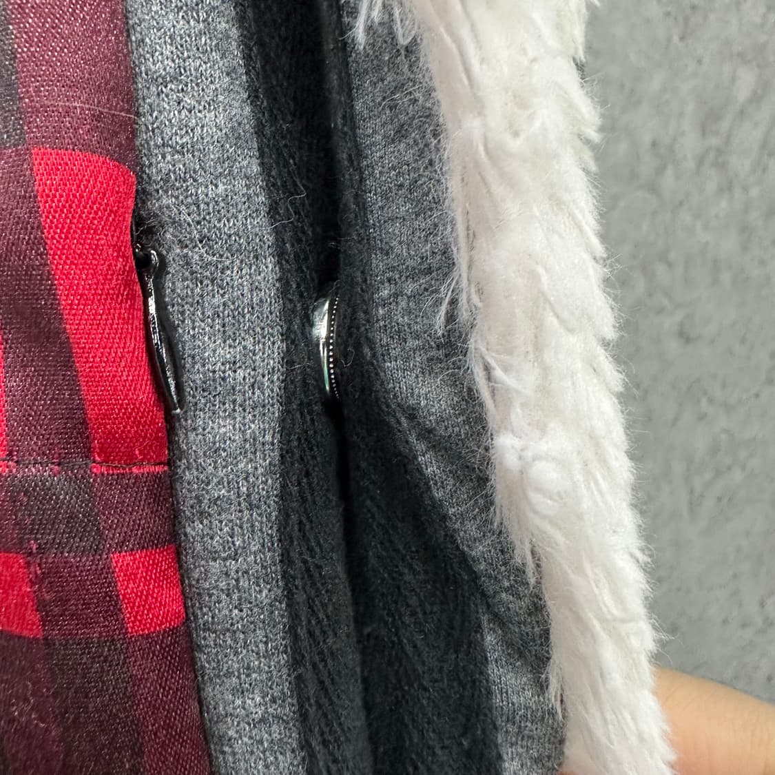 90 무스너클 여자 버니 후드집업 상품이미지6