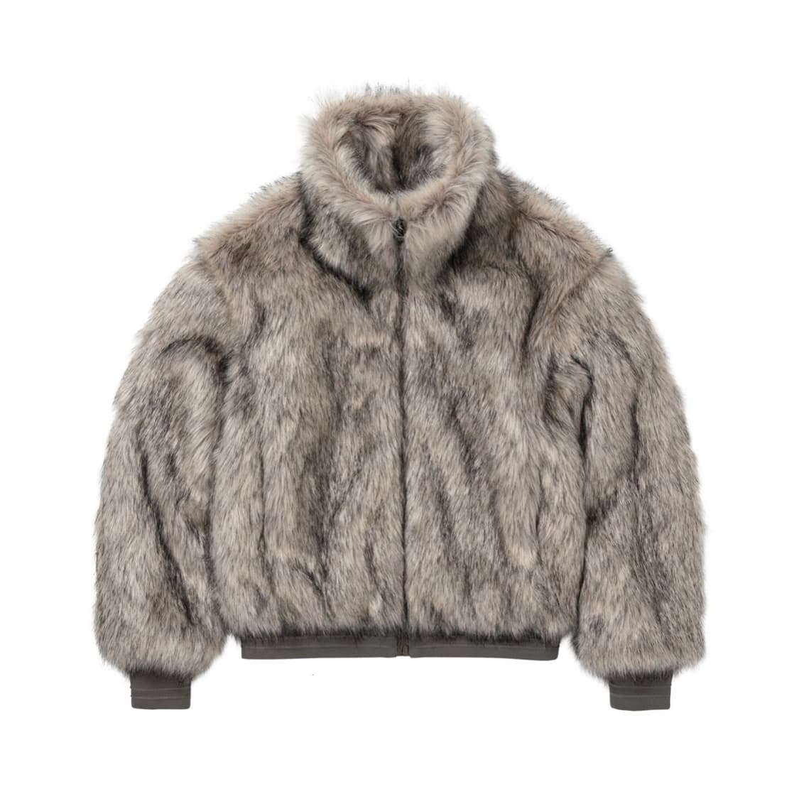 Fur Jacket Grey M 상품이미지4