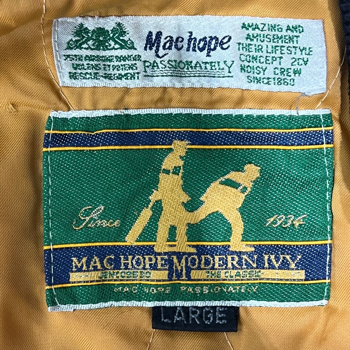 맥호프 레더소매 바시티자켓 s10204 상품이미지7