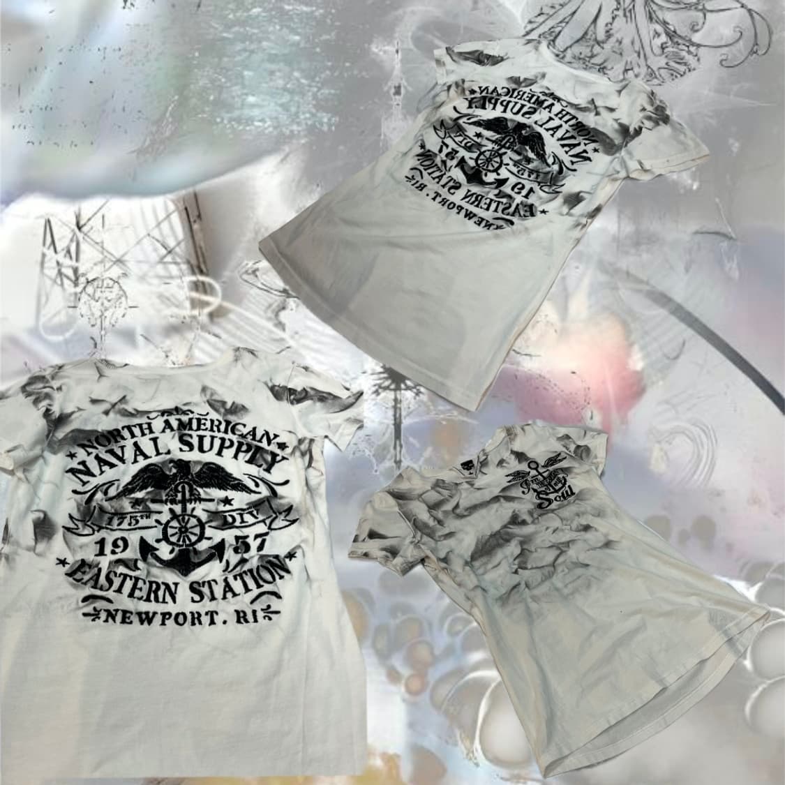 rock pirate tie-die t-shirt 상품이미지7