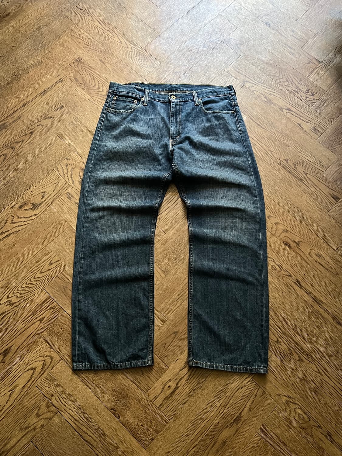 [36]리바이스 569 와이드핏 빈티지 워싱 데님 팬츠 상품이미지2