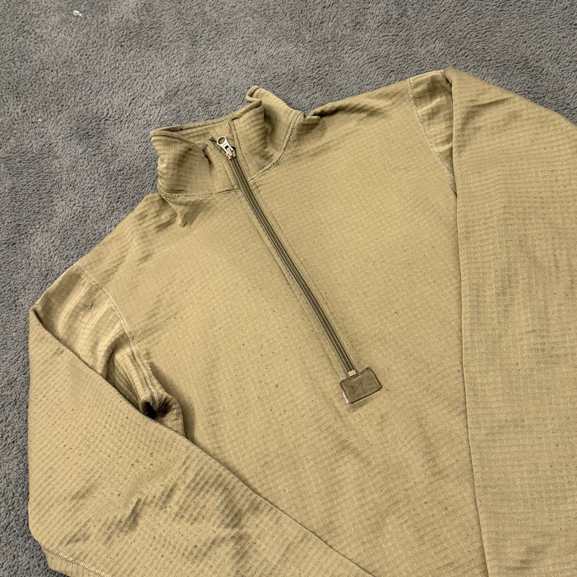 [정품/S] 미군 써멀 하프집업 긴팔티셔츠 c1 상품이미지1