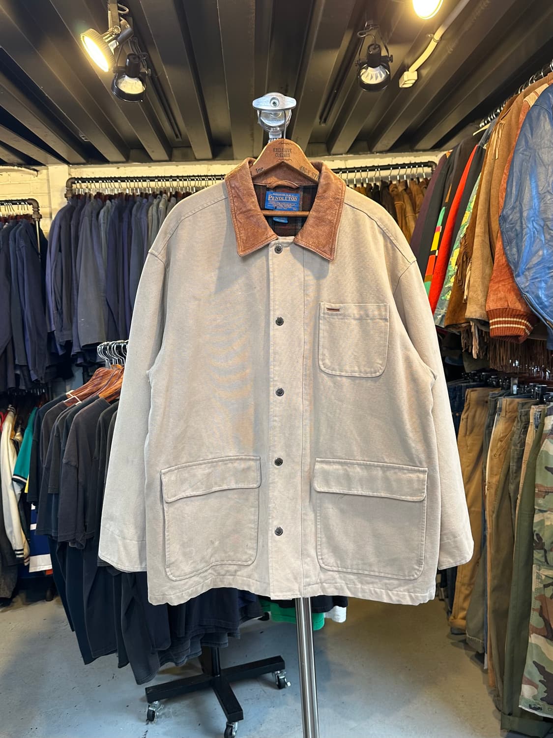 펜들턴 헤비 코튼 울라이닝 초어 워크자켓 상품이미지1