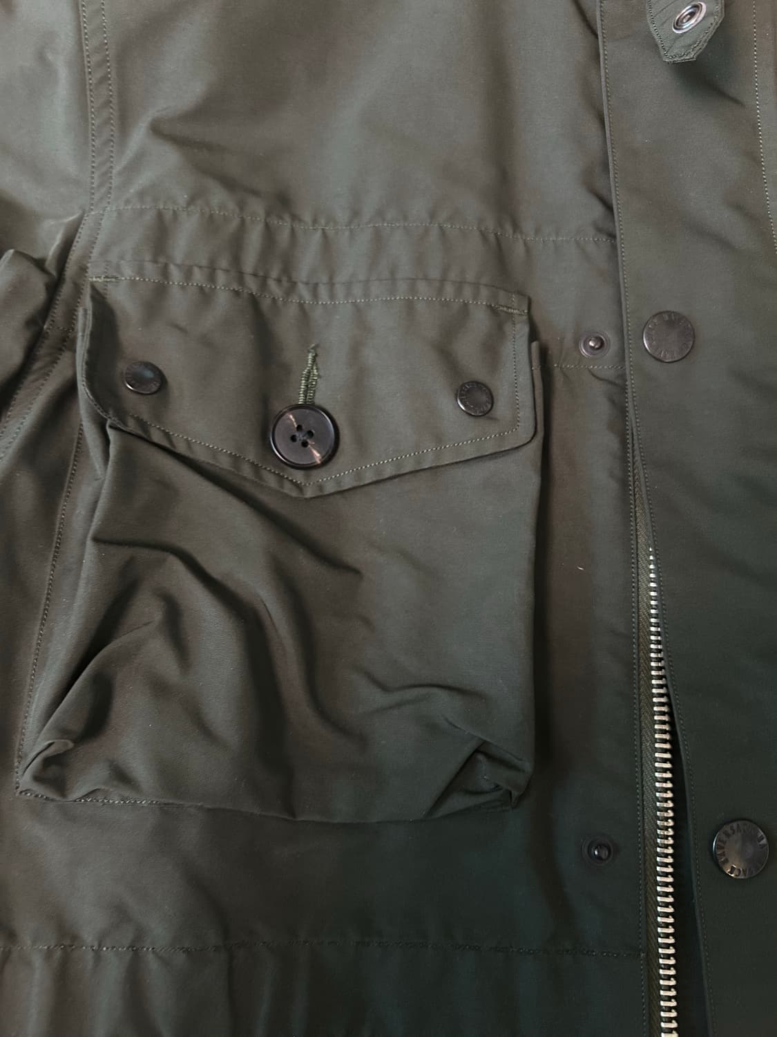 하버색 필드 자켓 올리브 m(100~103) 팝니다 상품이미지10