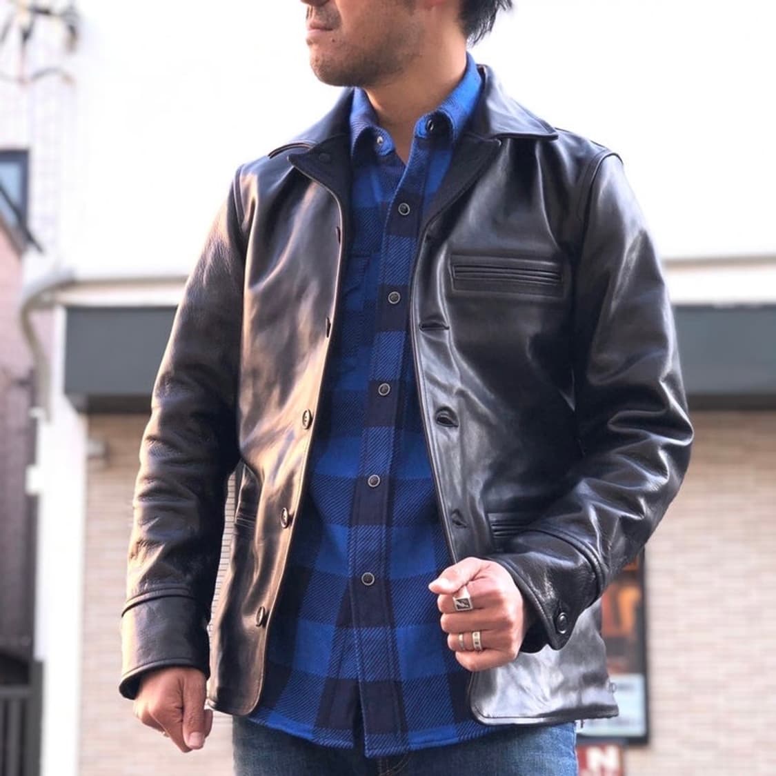 [42]콜림보 다심 홀스하이드 30's STOCKMANS 스톡맨 카코트 상품이미지4