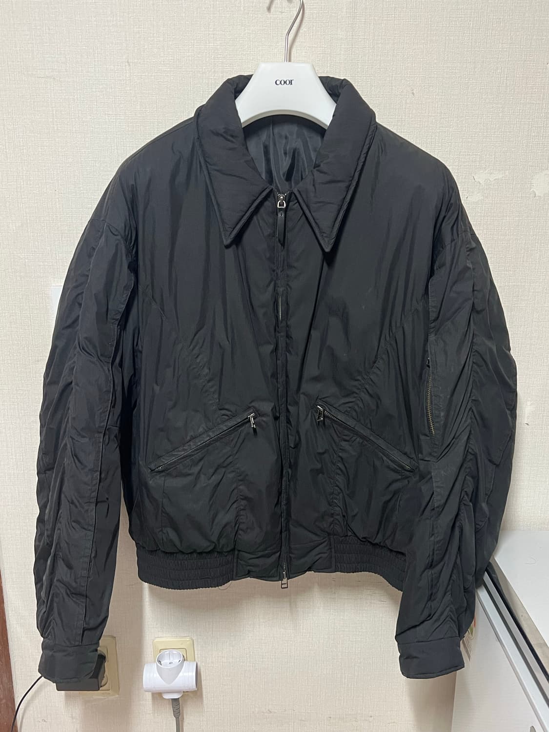 쿠어 퍼프 플라이트 자켓 MA-1 L 상품이미지2