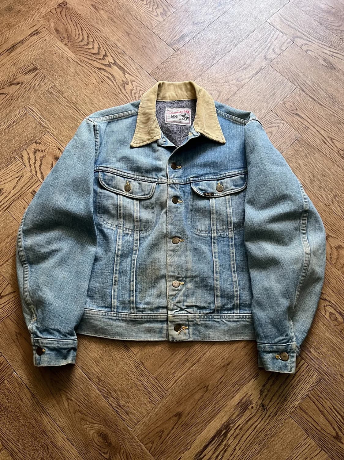 [M]70's Lee 스톰라이더 블랭킷 데님 트러커 자켓 R5 상품이미지1