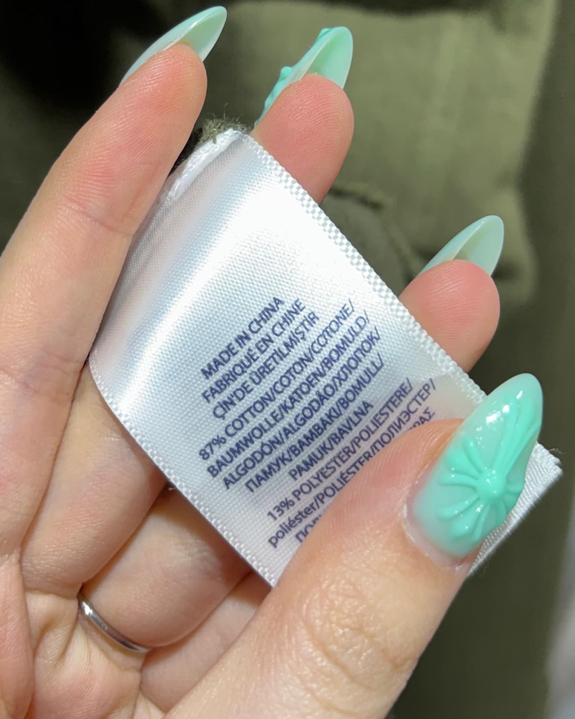 L 폴로랄프로렌 투포켓 버튼 카키 셔츠 자켓 상품이미지7