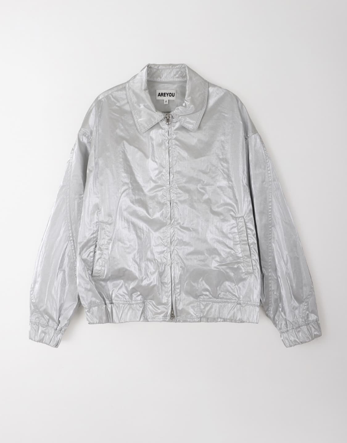 아유서울 실버 블루종 자켓 상품이미지3