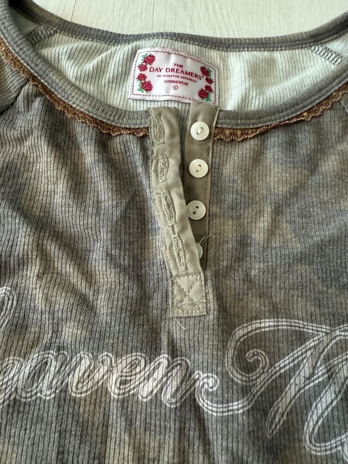 스컬프터 카모 골지 반팔티 상품이미지3