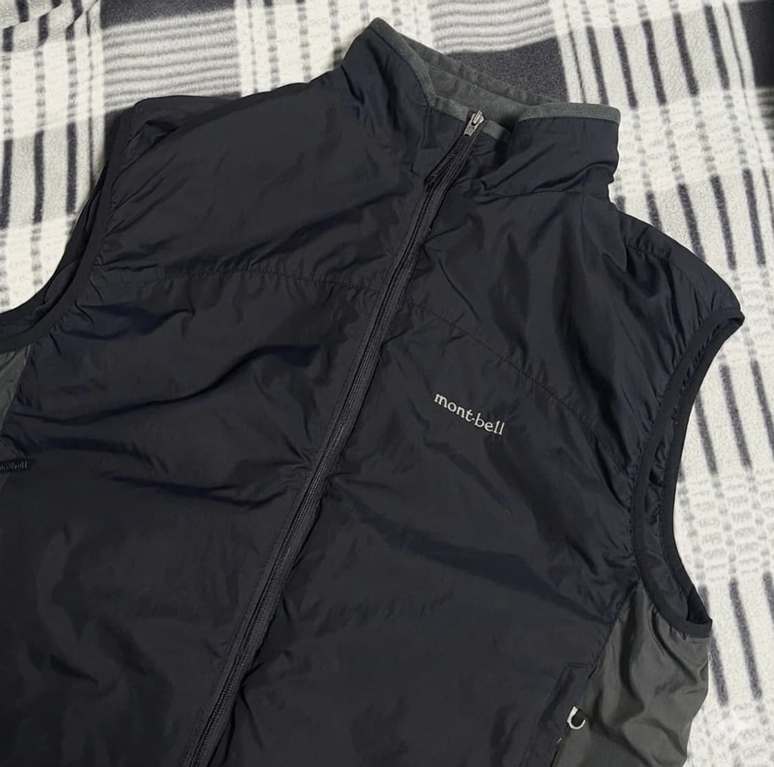 몽벨 일본판 립스탑 베스트 자켓 상품이미지1